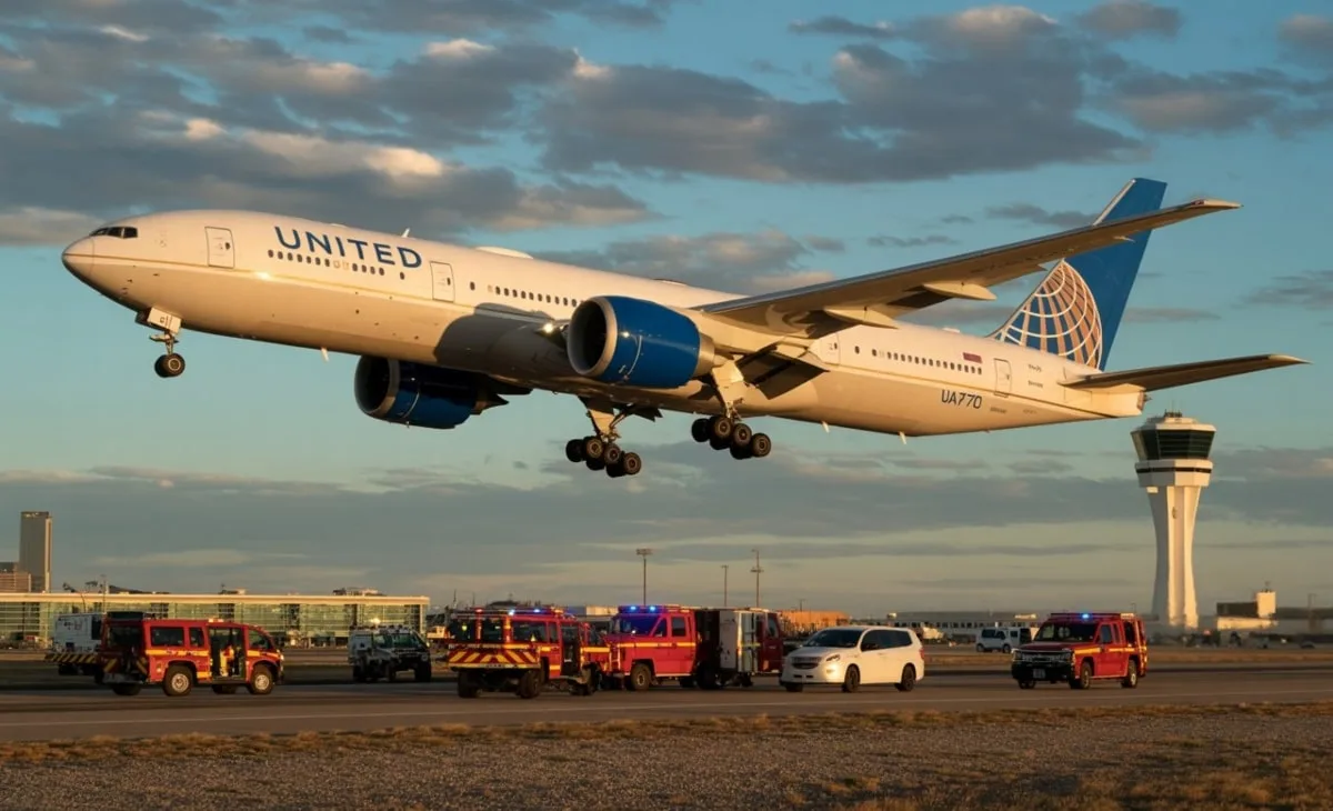 United Airlines Flight UA770 Emergency Diversion