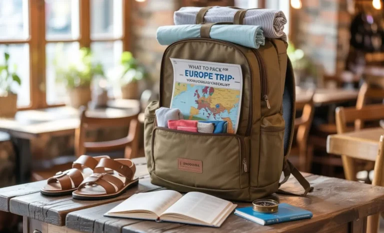 What to Pack for Europe Trip