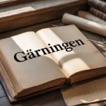 Gärningen