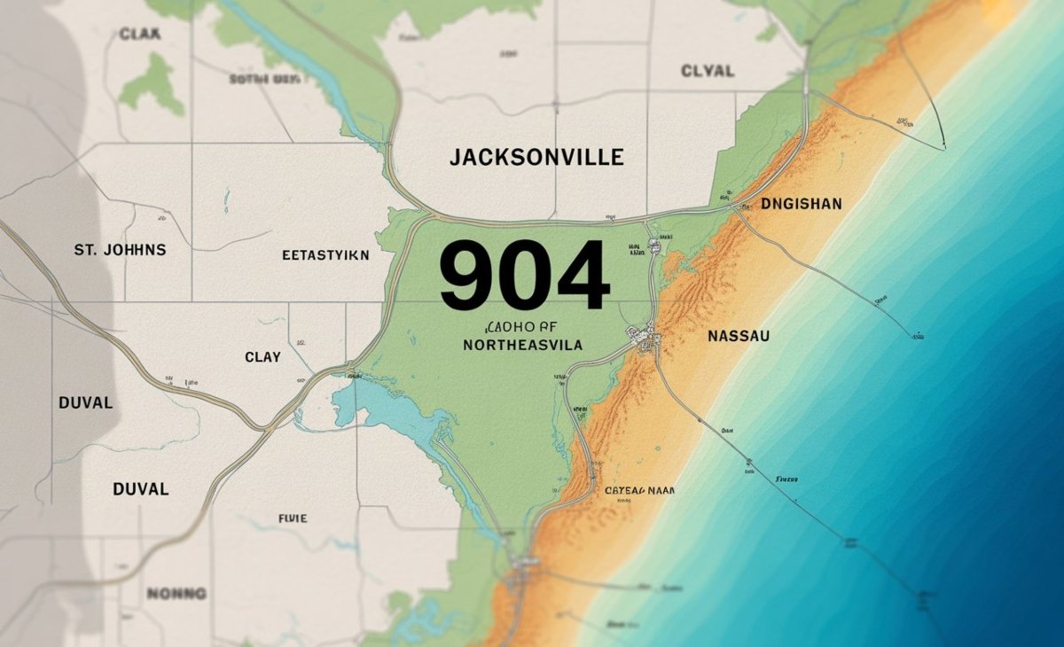 904 Area Code Location